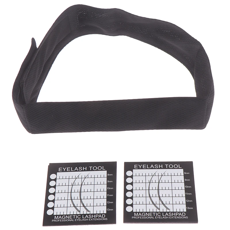 1 комплект(1xHeadband+ 4xMagnetic подвеска Pad) Магнитная повязка Headsacrf наращивания ресниц поддон коврик для ресниц для наращивания ресниц инструмент