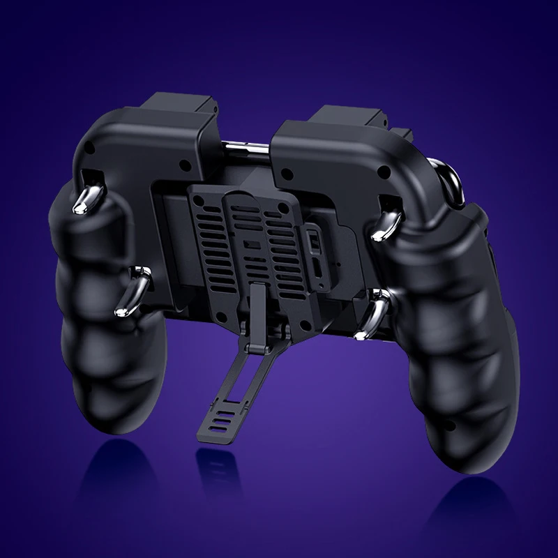 Новый H9 Six-Finger PUBG контроллер мобильного телефона кулер для 4,7-6,5 дюймов смартфон охлаждающий вентилятор геймпад игровой джойстик триггер