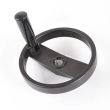 Твердый алюминиевый сплав маховик складной двойной спиральный маховик для фрезерного станка токарный станок с чпу 12*100/12*125/16*160/18*200