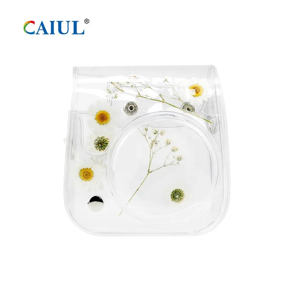 

Caiul for Fujifilm Instax Mini Instant Film Camera Mini 11 / 8 / 9 Transparent color Protective Bag