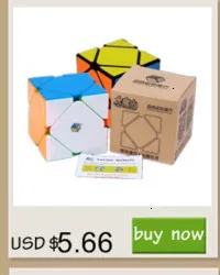 Qiyi Mofangge Yongshi 3x3x3 куб сверкающий без наклеек 3 на 3 куб Cubo Magico головоломка подарок для детей Valk 3 куб-головоломка