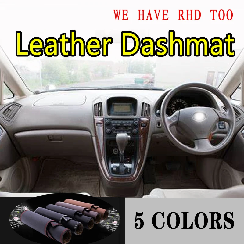 Для toyota harrier g1 1997-2001 2002 2003 Кожа приборной панели крышки тире коврик от солнца стайлинга автомобилей авто аксессуары