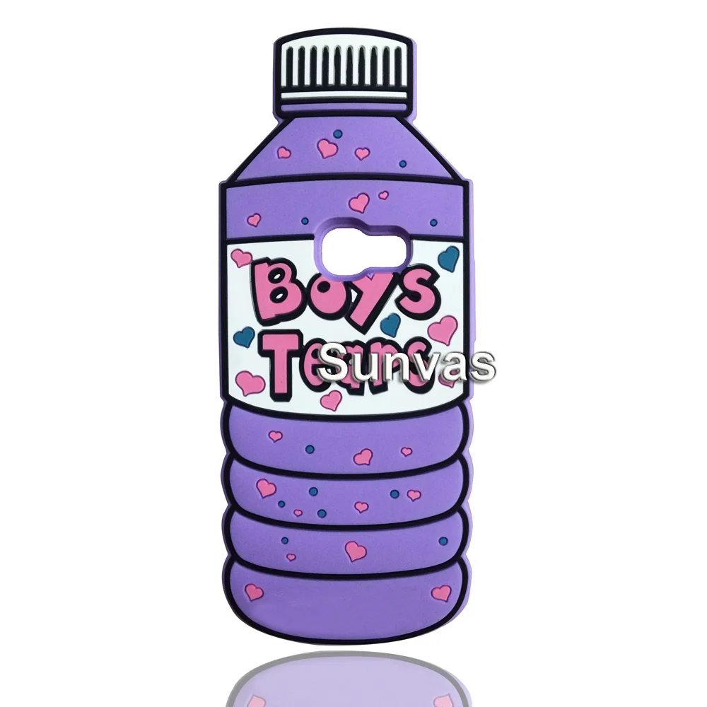 Purple Boys Tears Милый мягкий силиконовый чехол с 3D рисунком, задняя крышка для телефона, чехол для Samsung Galaxy A3 A5 A7 /A320 A520 A720, чехол для телефона - Цвет: Purple Boys Tears