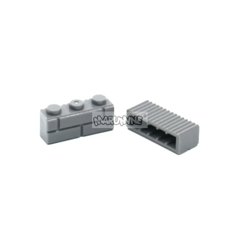 Marumine 1x3 кубики в горошек, настенные кубики, 150 шт., городская часть, строительные блоки, запчасти, совместимые аксессуары, DIY сборка, MOC игрушка