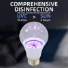 E27 LED UVC Sterilizing Lamp Bulb AC110-220V Ozone Free UV Desinfection Lamp 253.7nm Ultraviolet LED Light 5W 7W Germicidal Lamp ► Photo 3/6
