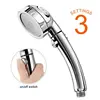 Handheld Shower Head High Pressure Chrome 3 Spary Setting with ON/OFF Pause Switch Water Saving Adjustable Luxury Spa Detachab ► Photo 2/6