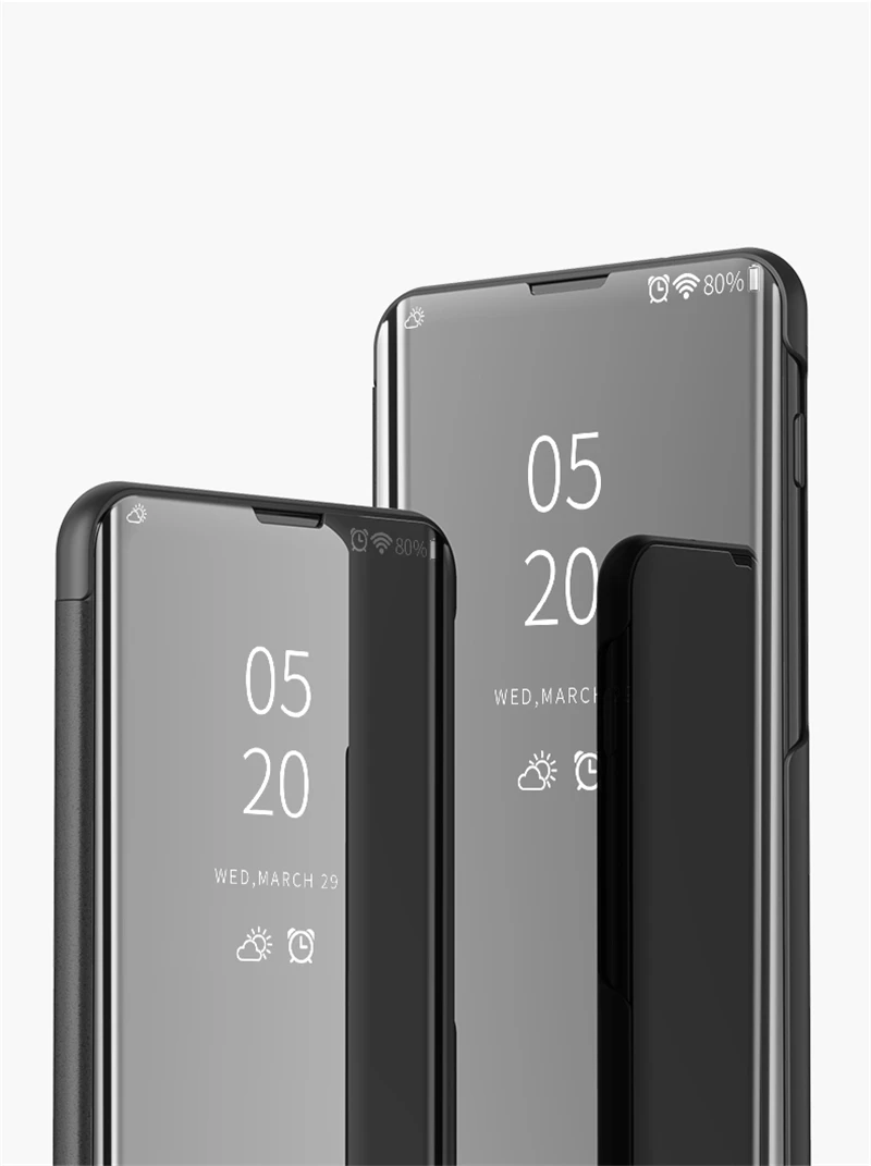 Чехол для Huawei Honor 8 S, роскошное умное зеркало, откидная Прозрачная крышка для просмотра Honor8S, KSE-LX9, 8 S, аксессуар для Honor 8 S, Fundas Coque