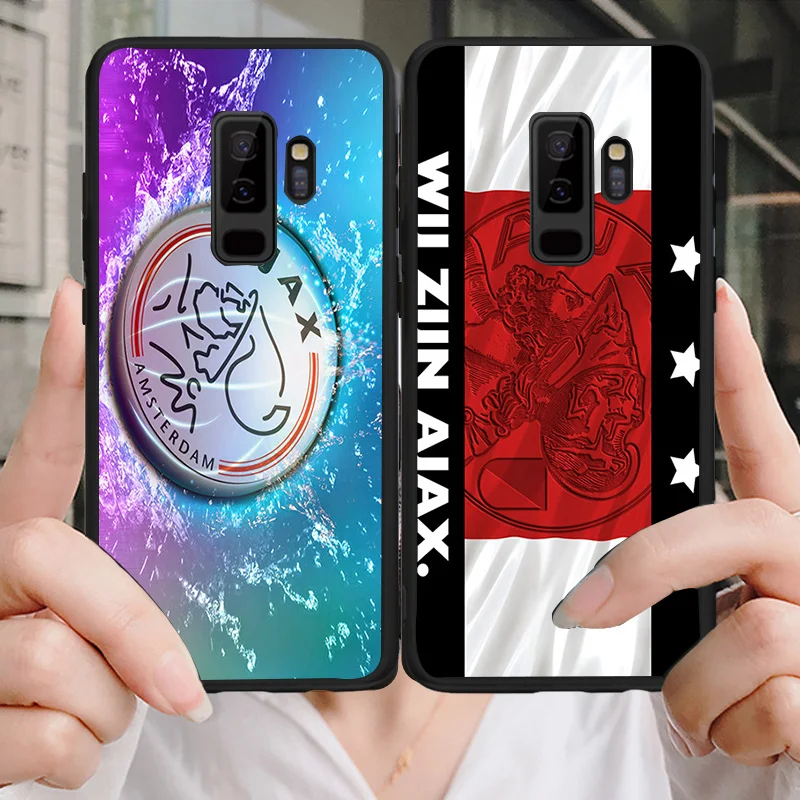 

Phone Case FC Ajax For Samsung Galaxy S10 S8 S9 Edge DIY Black Soft TPU For Tadic Neres A9 C10 C9 J7 Max Note9 S6 S7 S10E