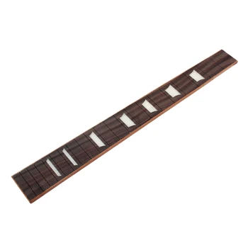 

1 Pc Fingerboard Replacement Rosewood 20 Fret Premium Ukulele Fretboard Ukulele Accessory for Ukulele Bass Guitar