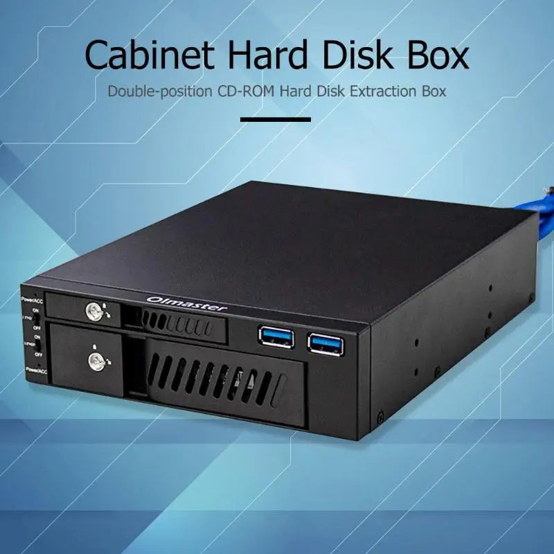 Najtaniej Oimaster 2.5 3.5 cala wewnętrzny dysk twardy obudowa na ssd Box podwójny USB3.0 napęd optyczny regał mobilny stacja dysk twardy obudowa na pulpit pc