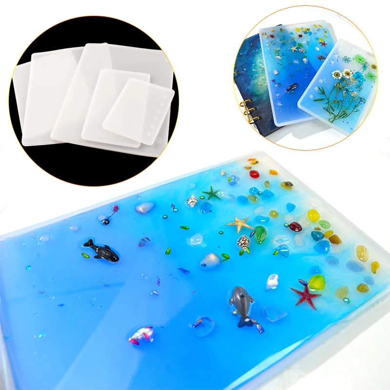 Crystal Notebook Silicone Mold, DIY Notebook Silicone Mold, Epoxy Resin  Craft Mould, Decoration Resin Mold,diy Epoxy Mold,silicon Mold,293 