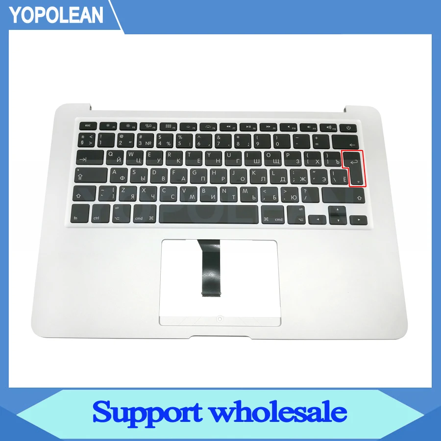 RU русская клавиатура топ чехол Упор для рук Macbook Air 1" A1466 Топ чехол 2013 лет