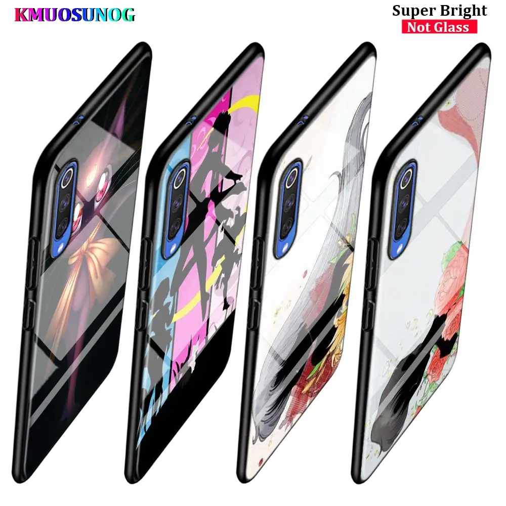 

Sailor moon Anime for Samsung Galaxy A80 A70 A60 A50 A40 A20E A2Core A10 Super Bright Glossy Black Phone Case