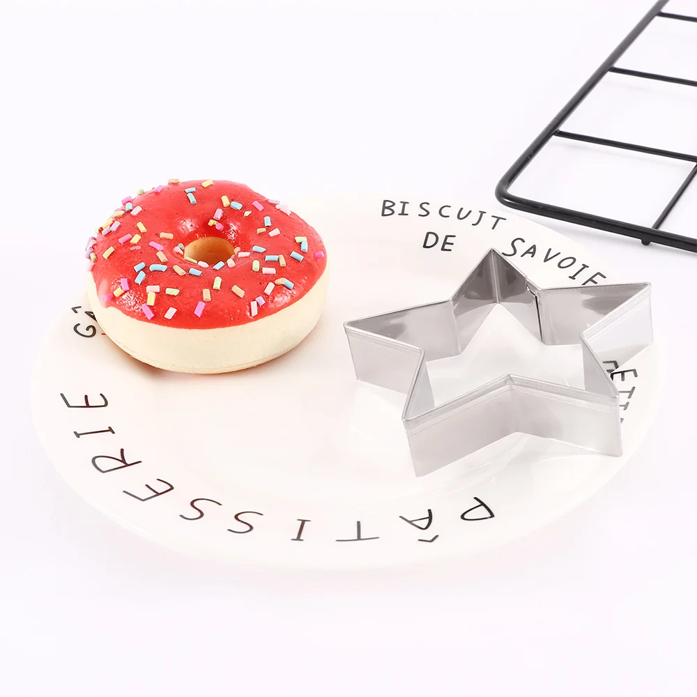 Steel Fondant Cake Baking Molds Omelette Mold DIY Cookie Biscuit Cutters Decorating Moulds 4/5Pcs/set cookie cutter baking mold cookie mould fondant cutter baking decorating tools pastry cutter