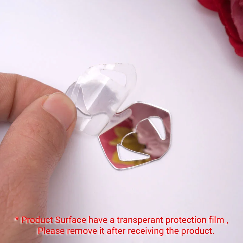 4cm 5cm 6cm High Small Mirror Princess Wedding Acrylic Sticker Bridal Guest Gifts Party Decor Favors Engagement Supplies 50pcs makeup mirror kids stickers