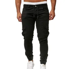 Повседневные брюки для бега, мужские брюки-карго, мужские спортивные брюки, эластичные брюки,, мужские брюки с несколькими карманами, брюки для мужчин, уличная одежда