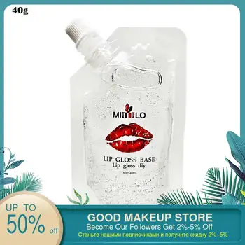 

Hot DIY Clear Lip Gloss Base Gel Non-Stick Moisturizing Lipstick Material Oil For Lip Gloss Base Handmade Liquid Lipstick Makeup