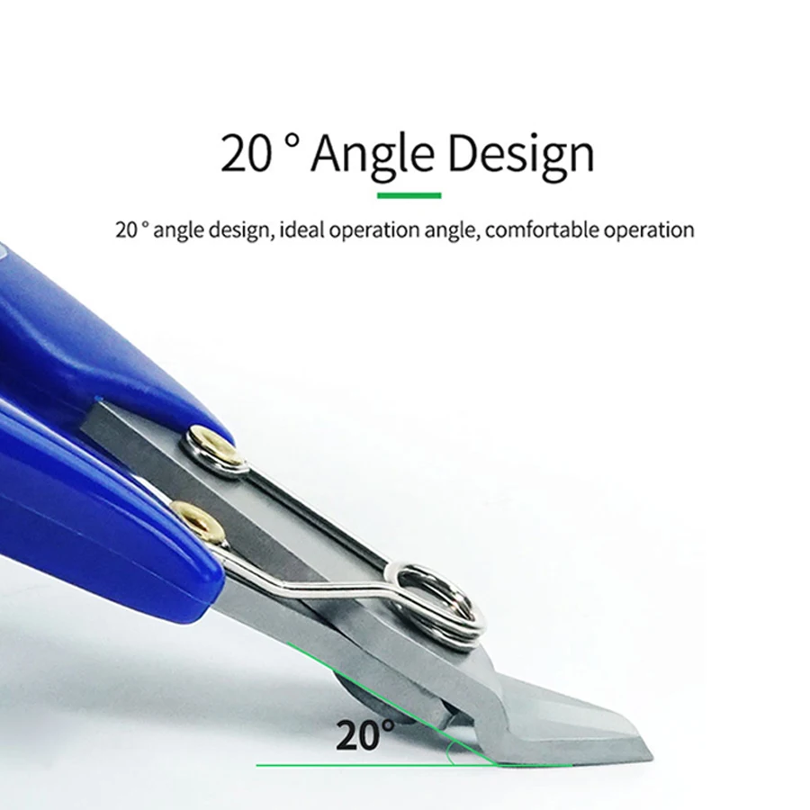 RELIFE RL-0001 5-Inch High precision cutting pliers Cutting Side Snips Nipper Hand Tools Electrical Wire Cable Cutters Precision 4