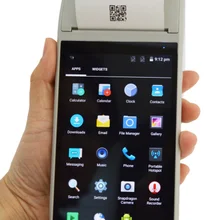 Смарт pos-терминал 4G английская версия POS ручной платежный терминал контактный IC+ NFC+ MSR печать POS