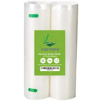 

2 Rolls/lot Food Vacuum Bags Home Kitchen Storage Vacuum Freshness Bag Reticulated Vacuum Food Packaging Bag for Vacuum Sealer