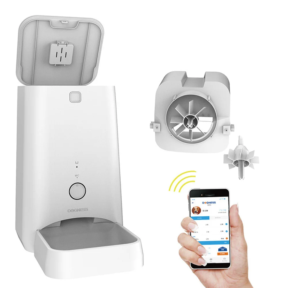 DOGNESS 6L Smart WiFi Automatic Pet Feeder Purrfect Pet