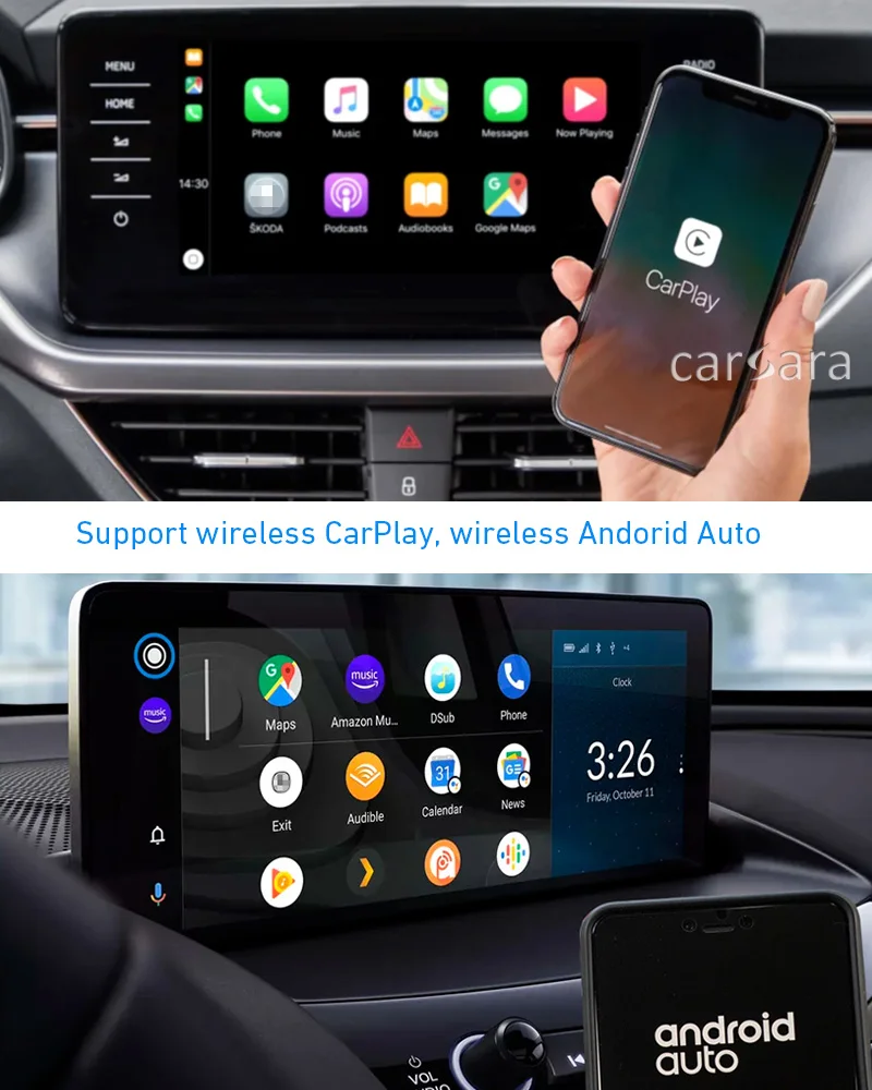wireless carplay android auto