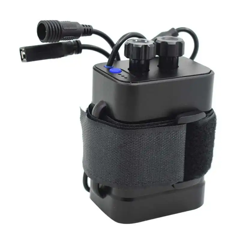 WasaFire 6 x 18650 Battery Pack Storage Case 8.4V DC USB Charging Waterproof Power bank Box For Bike LED Light Smartphone | Спорт и
