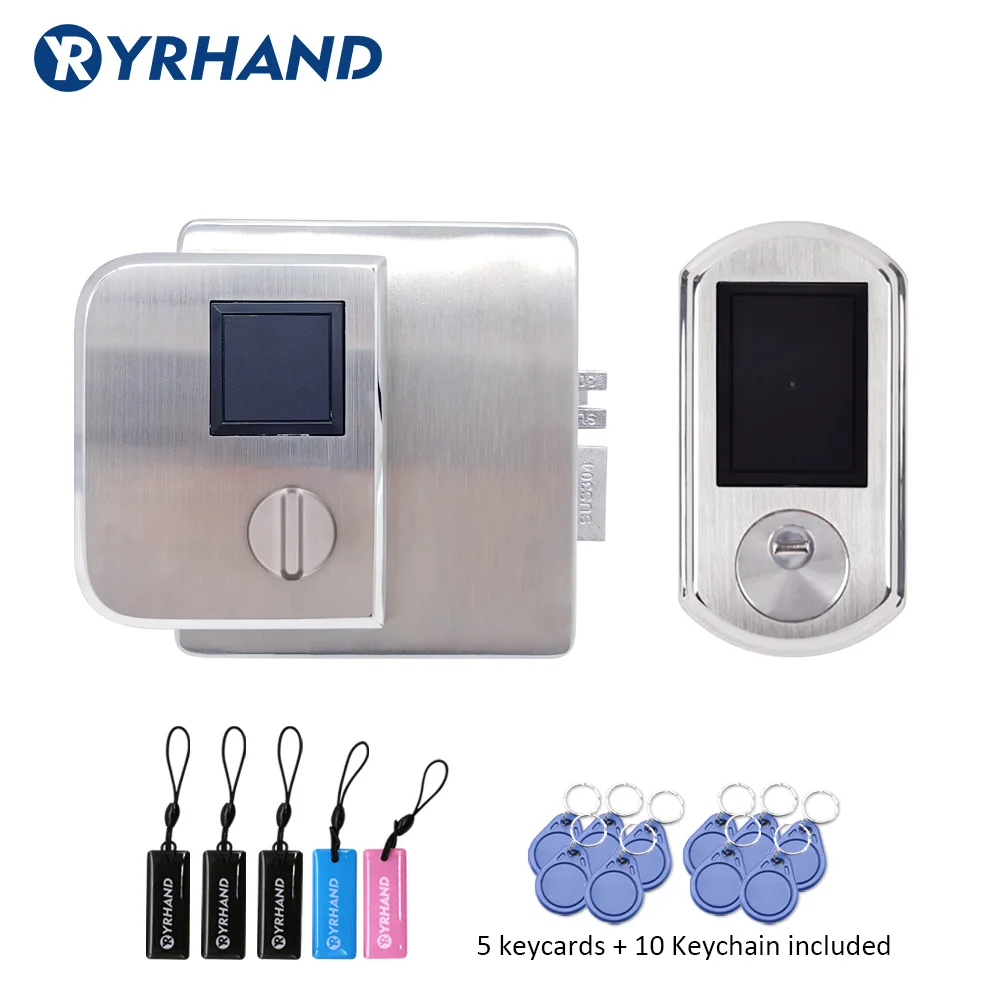 Водонепроницаемый Электронный дверной кодовый замок RFID система контроля доступа к двери - Цвет: card free