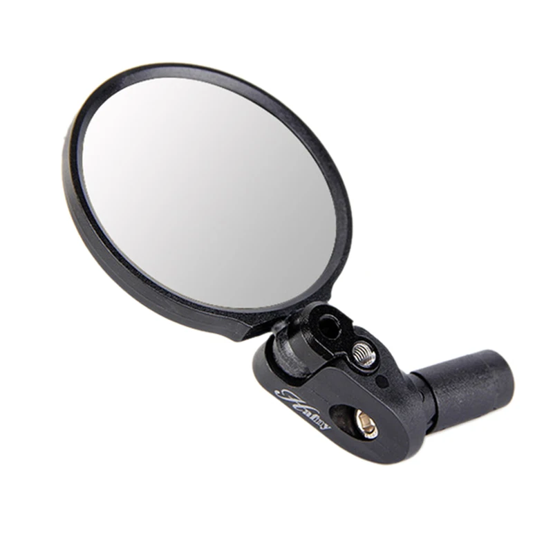 

Handlebar End Bike Mirror Steel Lens Cycling Mirror Back Rear View Mirror Bicycle Accessories for Mountain Road Bike