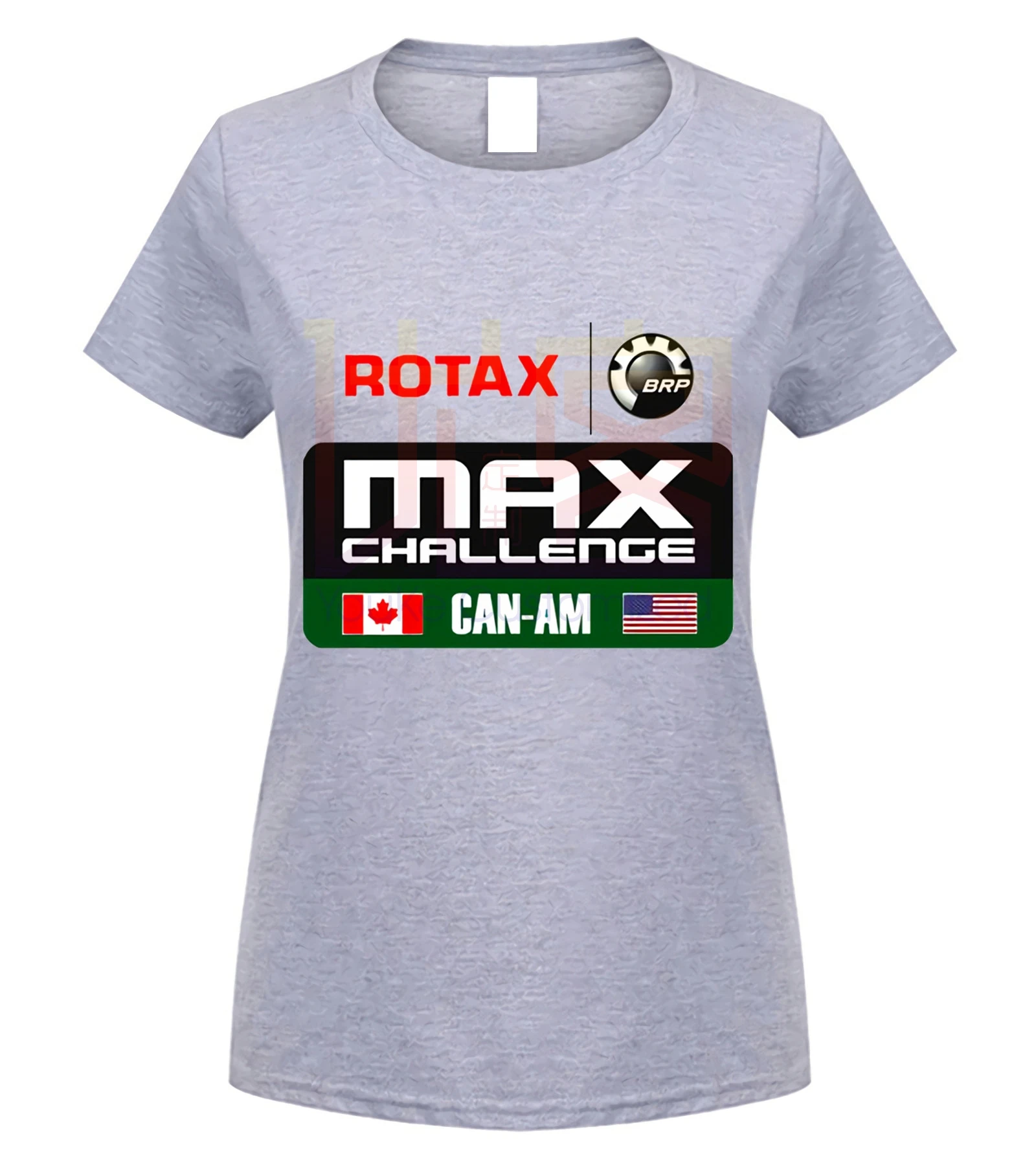 women Light grey New Arrival women'S Fashion White Tshirt Rotax Can-Am ProKart Challenge Tshirt HOT USA - Цвет: women Light grey