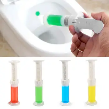 

1pcs Toilet Cleaner Aromatherapy Air Freshener Toilet Disinfectant Flower Glue Needle Deodorant Cleaner