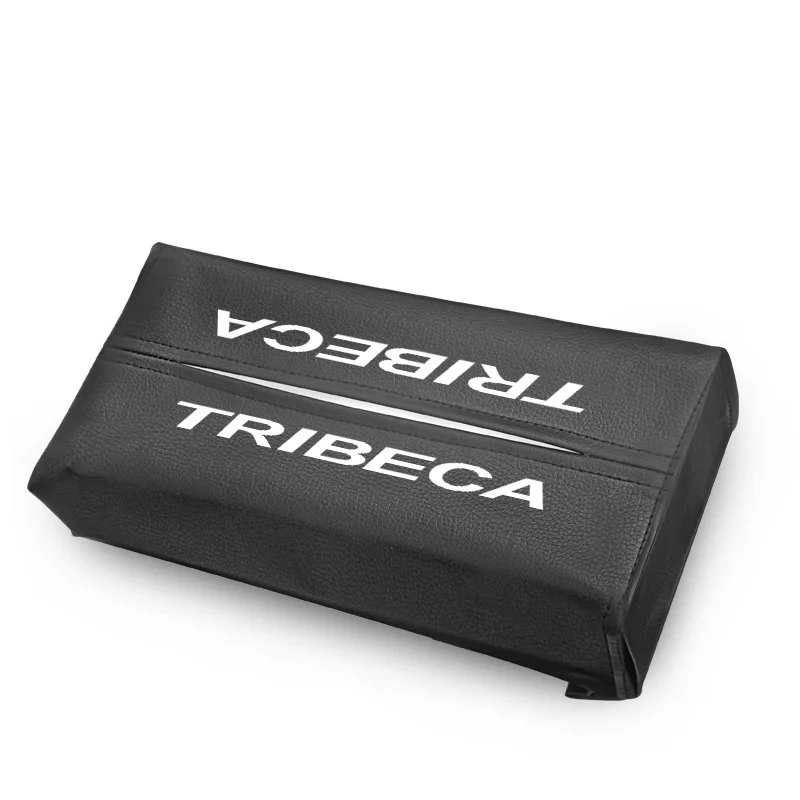 Автомобильная коробка для салфеток для Subaru Tribeca коробка для салфеток аксессуары для салона автомобиля из искусственной кожи держатель для салфеток - Color Name: 1pcs