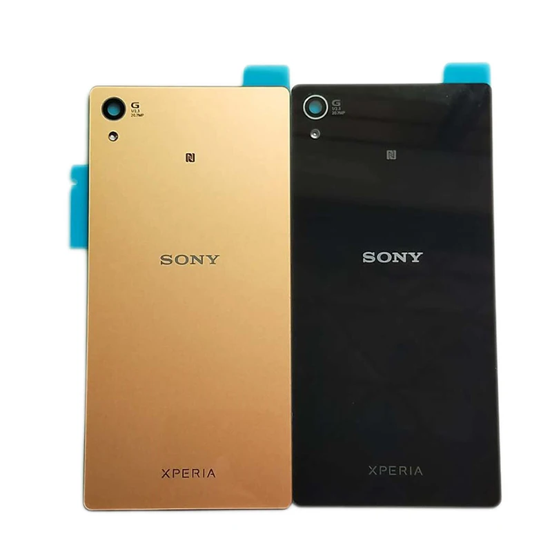 Сменный стеклянный чехол для sony Xperia Z4 Z3 Plus E6553 E6533, чехол на заднюю крышку батареи, клейкая наклейка на корпус