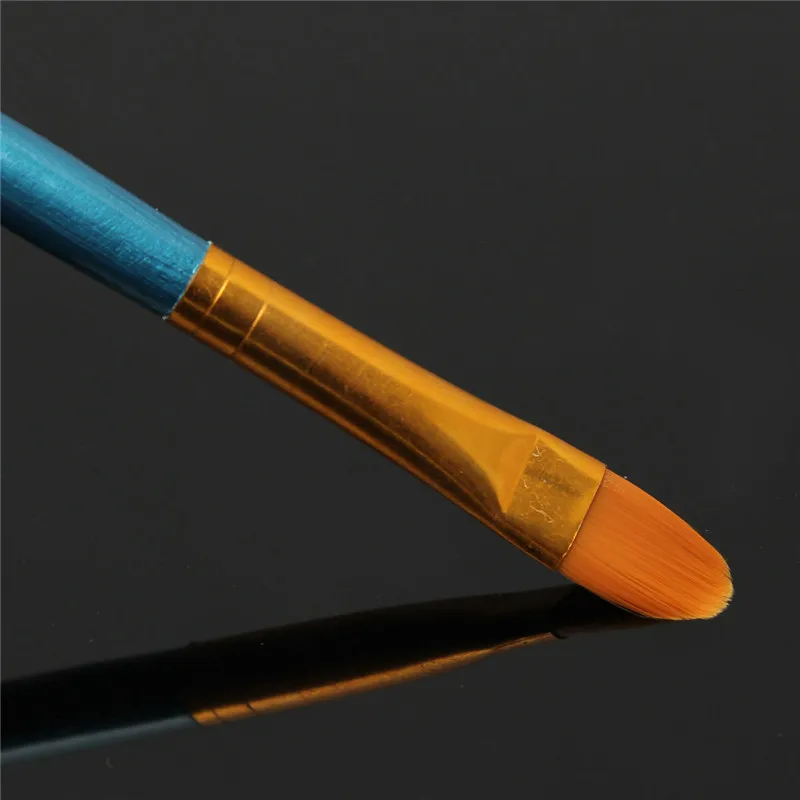 10 шт нейлоновый набор кистей с деревянной ручкой для детей акварельное Рисование гуашью краски товары для рукоделия SP99