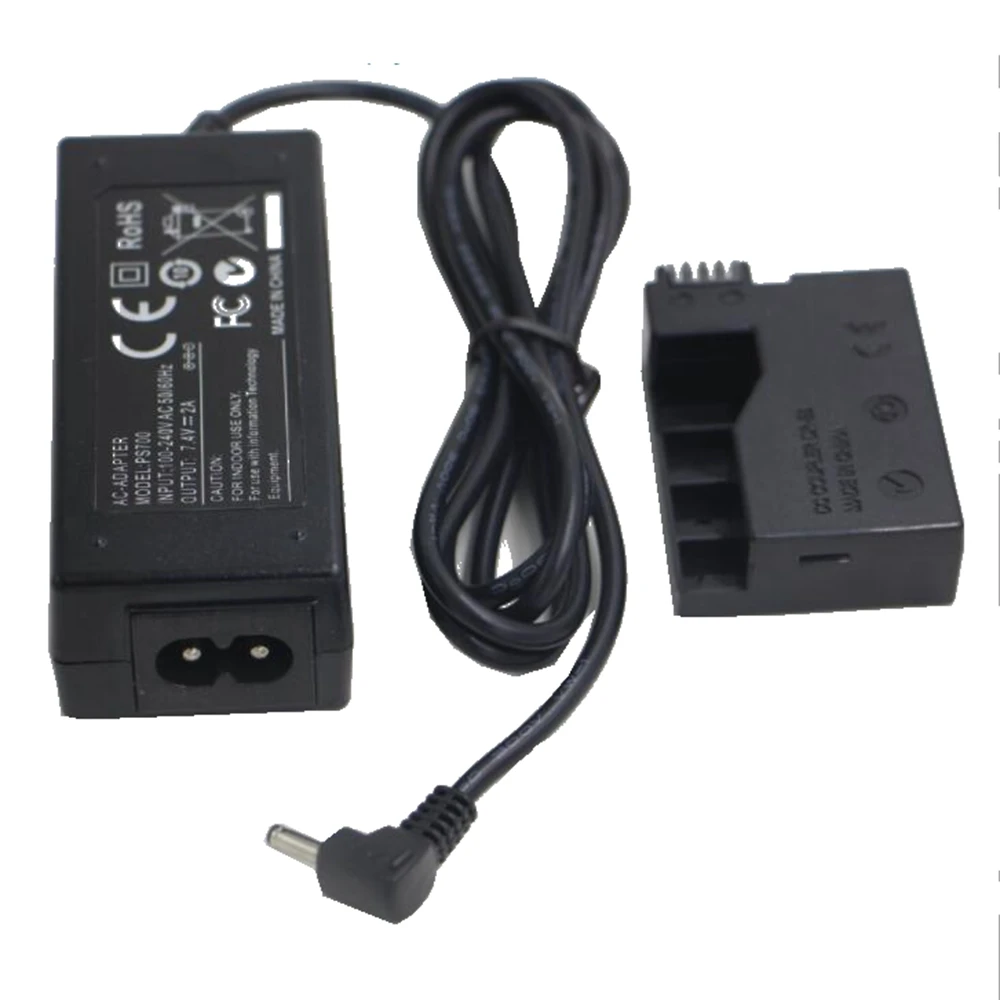 7,4 V 2A ACK-E12 адаптер переменного тока зарядное устройство(CA-PS700/CAPS700 Plus DC муфта DR-E12) для Canon EOS-M EOS M M2 M10 M50 M100 камера