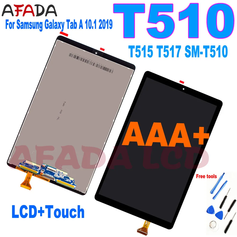 10.1' T510 LCD For Samsung Galaxy Tab A 10.1 2019 T510 T515 T517 SM T510  LCD Display Touch Screen Digitizer Assembly Glass Panel|Tablet LCDs \u0026  Panels| - AliExpress