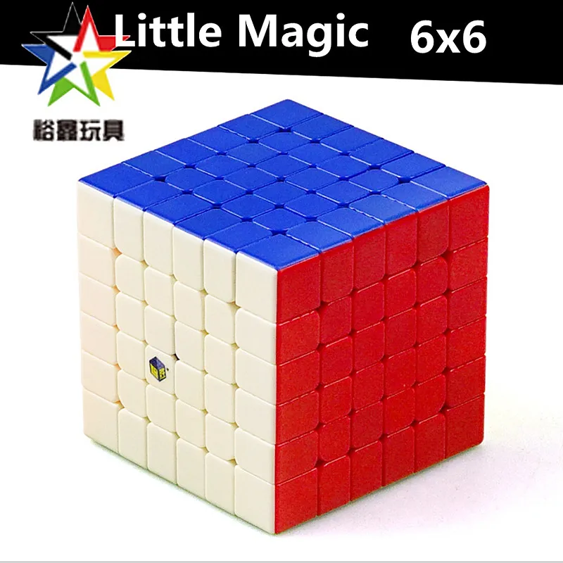 Yuxin 6x6x6 магический куб маленький yuxin Скоростной Zhisheng 6x6 образовательный