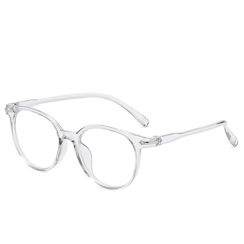 Iboode, Модные прозрачные круглые очки, прозрачная оправа, женские очки, очки для близорукости, мужские очки, оправа, оптические оправы, прозрачные - Цвет оправы: C5