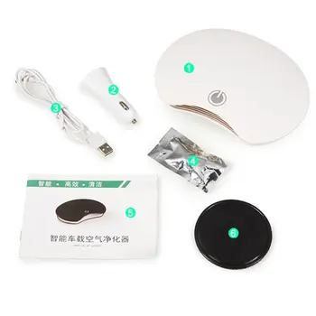 

Universal Car Air Purifier Formaldehyde Removal Smoke Automobile Purifier Formaldehyde Purifier Home Freshener