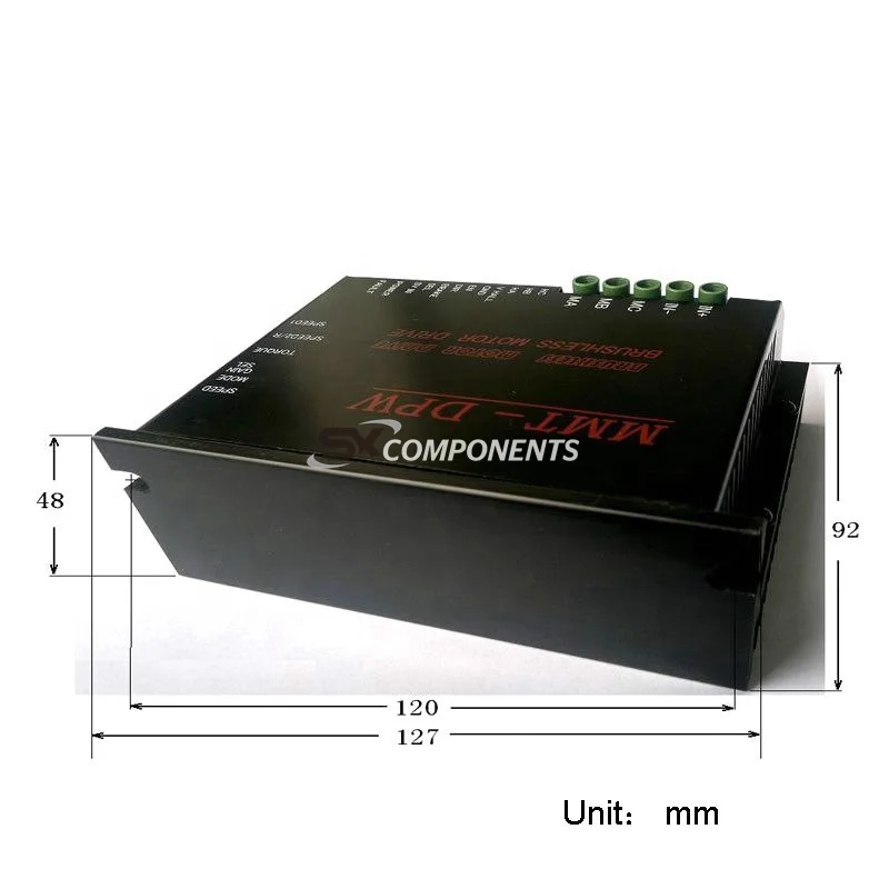 US $178.58 24v 48v Doner Robots Brushless Controller 300watt 500watt 600watt Bldc Motor Driver 24volt 48volt 30amp