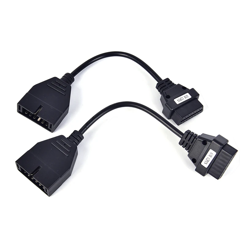 Адаптер OBDII OBD 2 для 12 контактного гм12 на 16 контактный Автомобильный