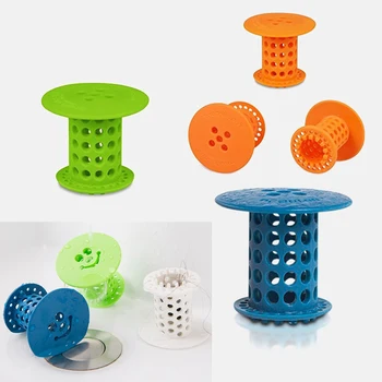 

Bathroom Drain Hair Catcher Bath Stopper Plug Sink Strainer Filter Sewer Dredge Device Shower Hair Stopper bathroom accessories