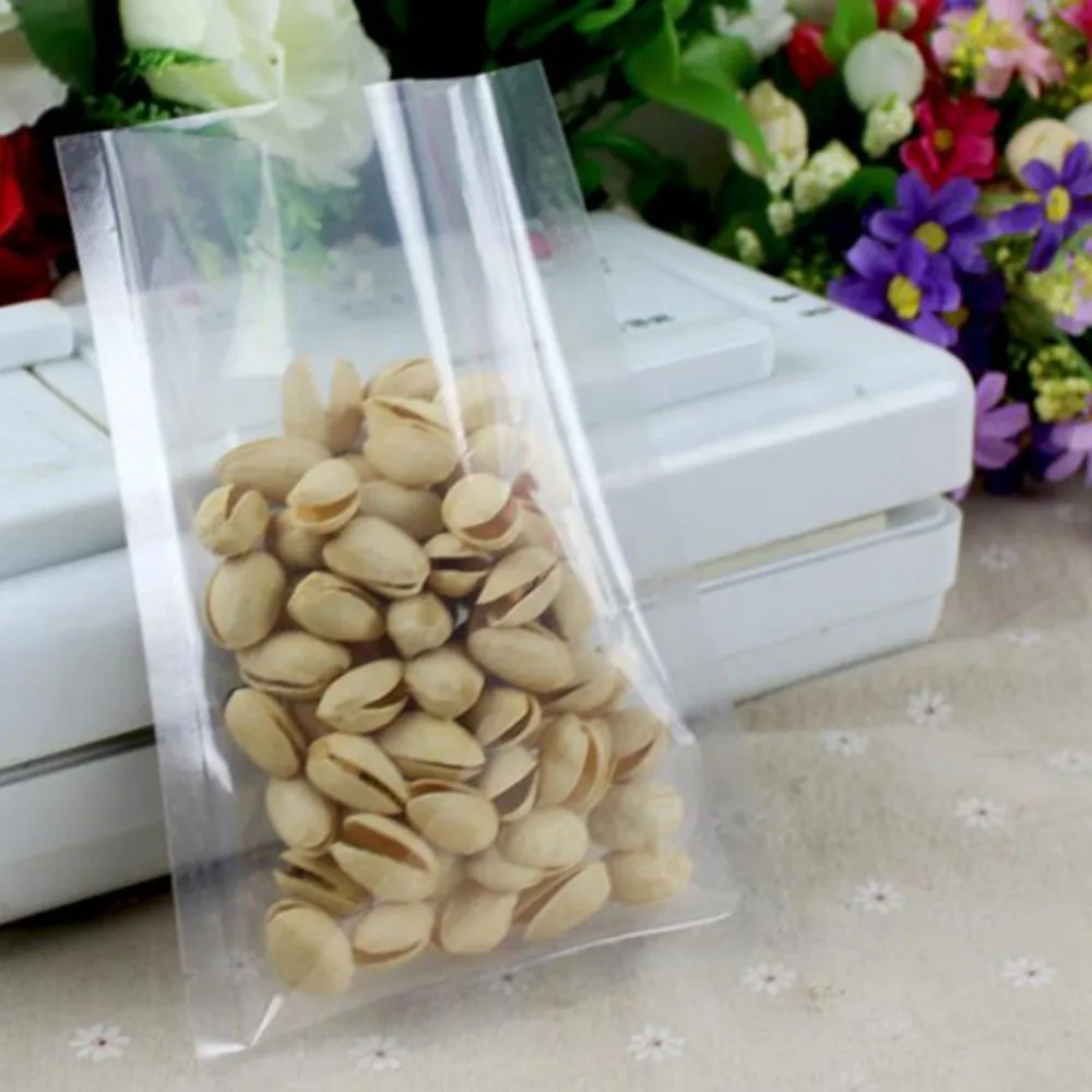 100 Food 15 x 25 Vacuum bag No bacteria Transparent storage bag embossed pouches suitable for all slot machines zero waste