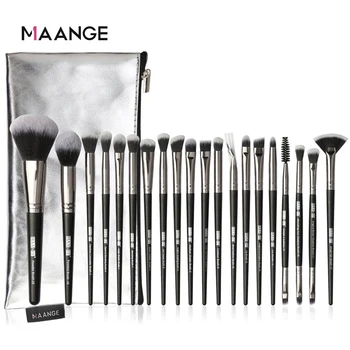 

MAANGE Pro 5-20Pcs Makeup Brushes Set Multifunctional Brush Powder Eyeshadow Make Up Brush With Portable PU Case Beauty Tools