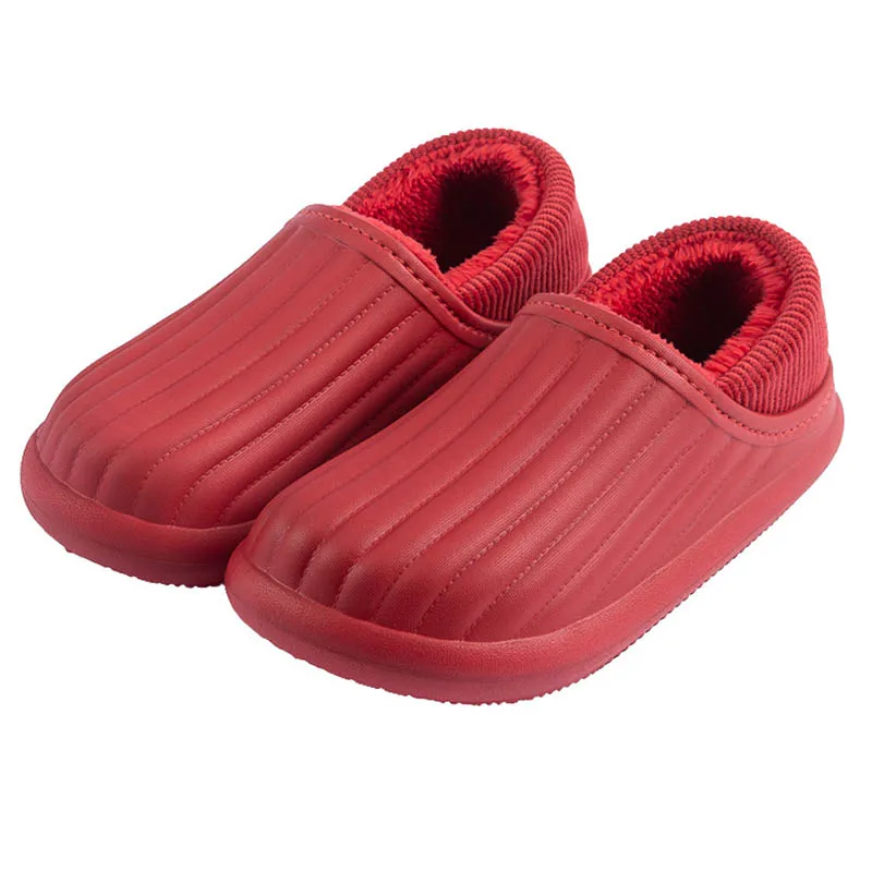 EVA Winter Men Women Shoes House Slippers Bag Heel Waterproof Fashion Warm Shoes Woman Slip Female Slides Home Outdoor Slippers