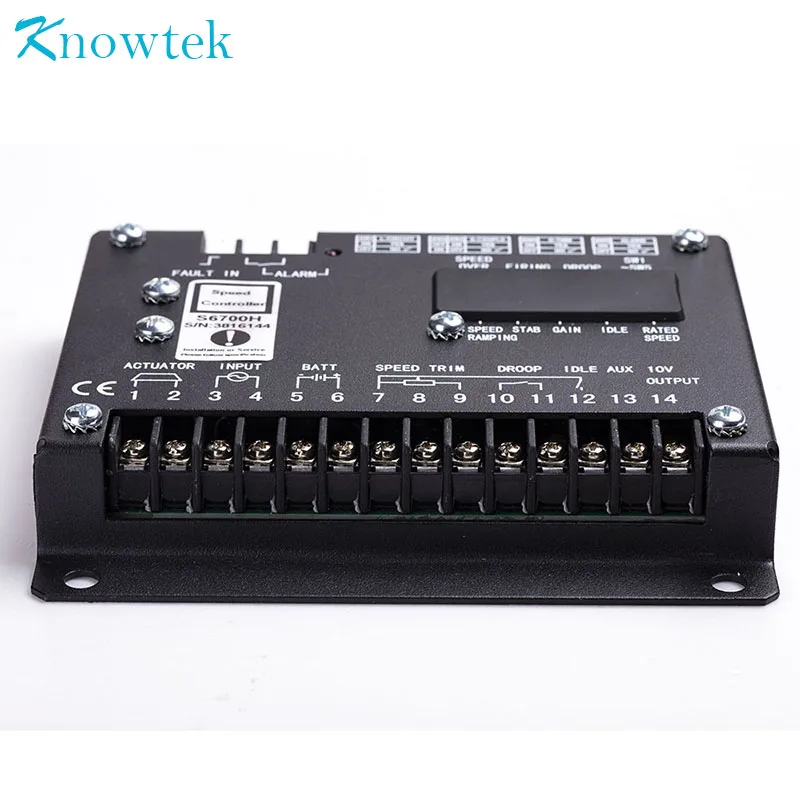 Speed Control Unit S6700H Speed Controller for Diesel Generator Genset Speed Control Unit S6700H Speed Controller for Diesel Generator Genset