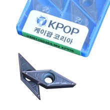 

High Quality Turning Tools VBMT160404 MV HQ PS VBMT VP15TF CNC Lathe Machine Hard Alloy Inserts 10PCS