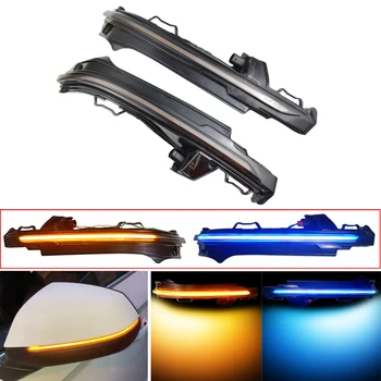 

For Audi Q5 FY 2018 2019 Q7 4M 2016 2017 LED Dynamic Blinker Turn Signal Side Mirror Lights indicator