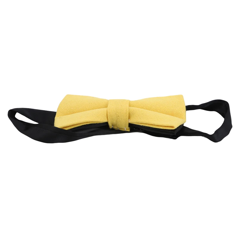 Hot Classic Fashion Cotton Linen Tie Pocket Towel Bow Tie Three-piece Cocktail Talks Square Scarf Tie Sets Accessories
