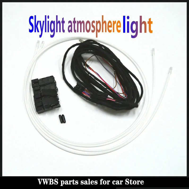 V W MQB models (Golf MK7/Passat/Tiguan/Touran...) upgraded sunroof atmosphere light supports 30 colors